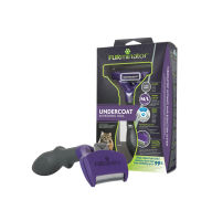 Инструмент FURminator NEW для длинношерстных кошек/котов, Фурминатор размер L