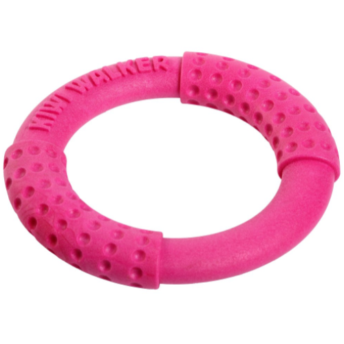Игрушка для собак Kiwi Walker «Кольцо» розовое, 13,5 см