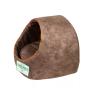 Домик-лежак для собак и кошек Алиса №2, коричневый, Lucky Pet, 41х42х37см