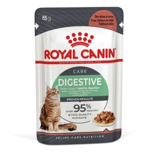 Влажный корм для котов с чувствительным пищеварением Royal Canin Digestive Care в соусе 12 шт х 85 г