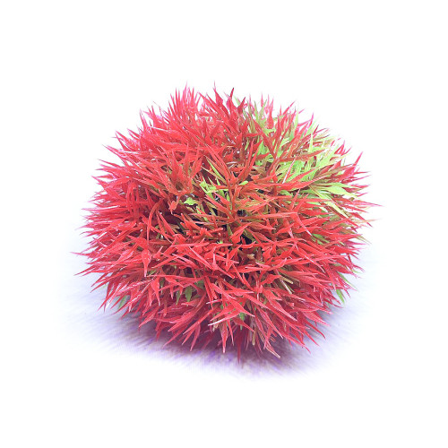 Искусственное растение для аквариума Aquatic Plants 8х8х8 (см) красно-зеленое