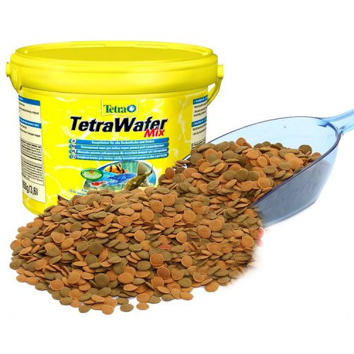 Корм фасований для донних акваріумних риб Tetra Wafer Mix (основний корм) 100г.