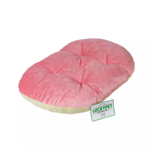 Лежак-подушка Зефир №1 "Lucky Pet", розово-кремовый, 40х50см