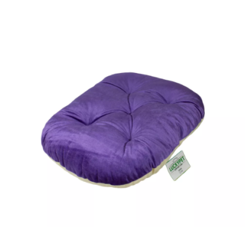 Лежак-подушка Зефир №1 "Lucky Pet", фиолетово-кремовый, 40х50см