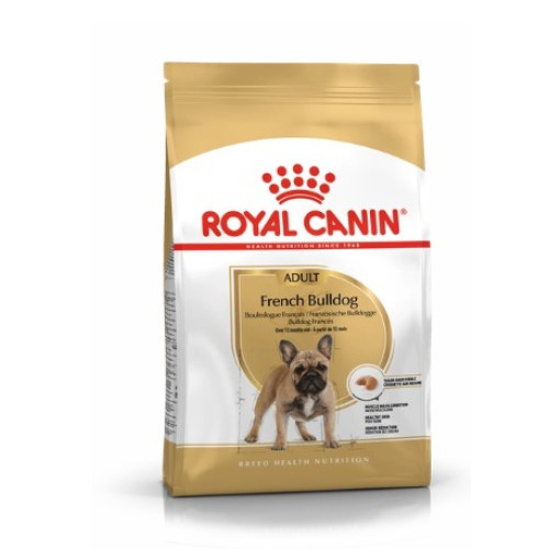 Сухой корм Royal Canin French Bulldog Adult для собак породы французский бульдог от 12 мес., 3 кг