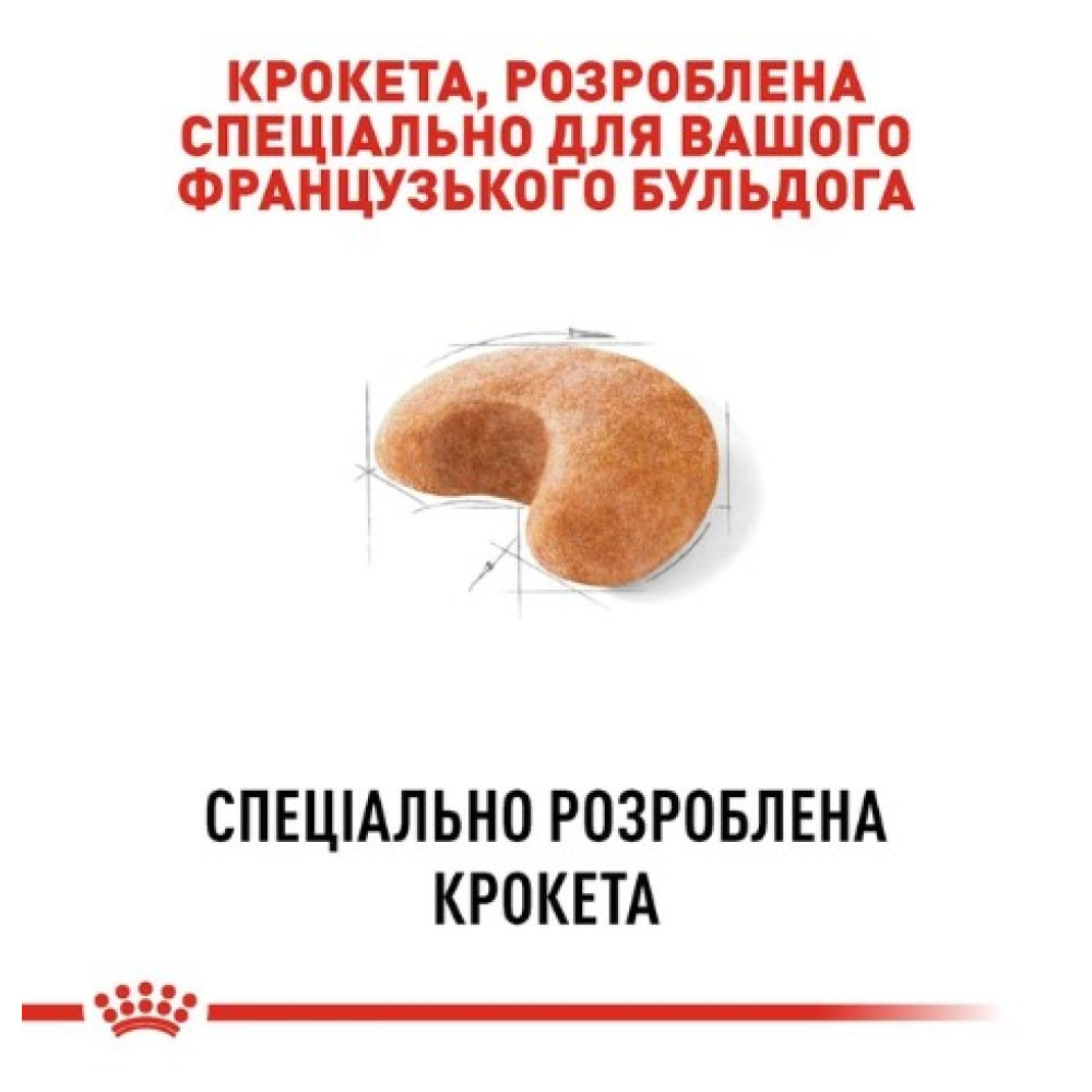 Сухий корм Royal Canin French Bulldog Adult для собак породи французький бульдог від 12 міс. 1.5 (кг)