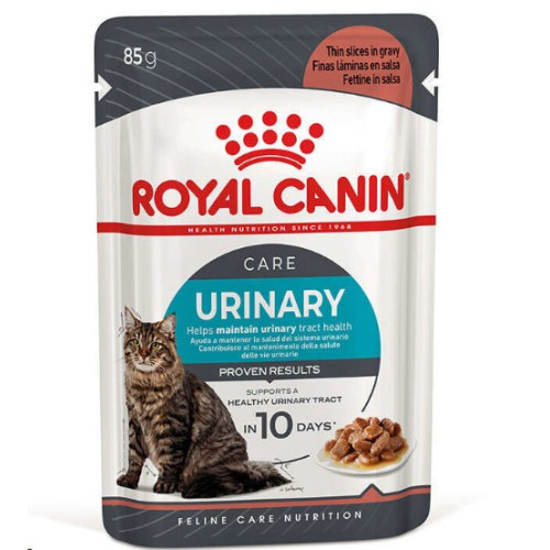 Влажный корм для кошек, для поддержания мочевыделительной системы Royal Canin Urinary Care в соусе 12 шт х 85 г
