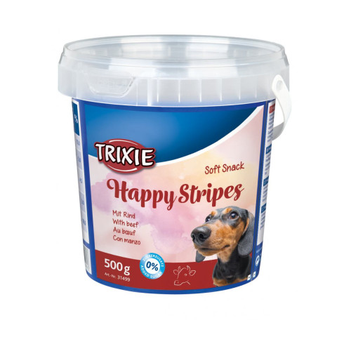 Ласощі для собак Trixie Soft Snack Happy Stripes яловичина 500 г