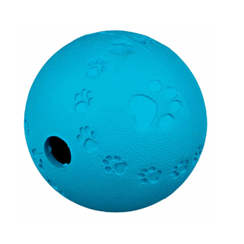 Игрушка для собак Trixie Каучуковый мяч для лакомств с лабиринтом диаметром 7 см 
