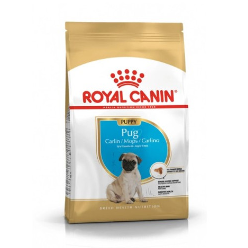 Сухий корм Royal Canin Pug Puppy для цуценят породи мопс до 10 місяців, 1,5 кг