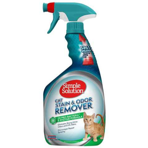 Нейтрализатор запаха и пятен для кошек Simple Solution Cat Stain & Odor Remover 945 мл