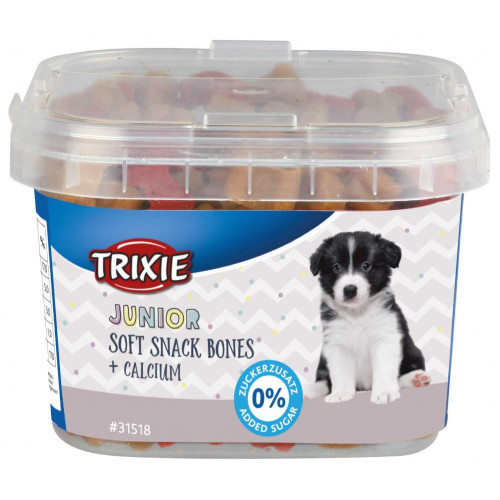 Лакомство для щенков Trixie Junior Soft Snack Bones с кальцием 140 г