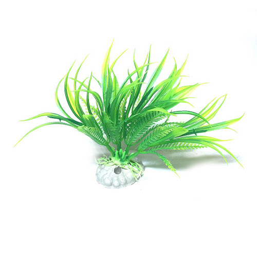 Штучна рослина для акваріума Aquatic Plants 10 (см) зелено-салатова