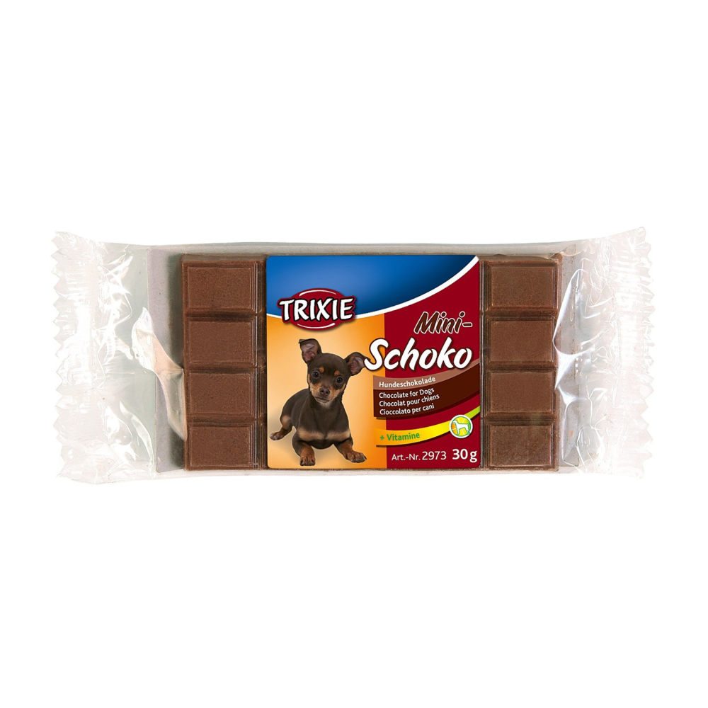 Лакомство Trixie Mini-Schoko шоколад для собак 30 г