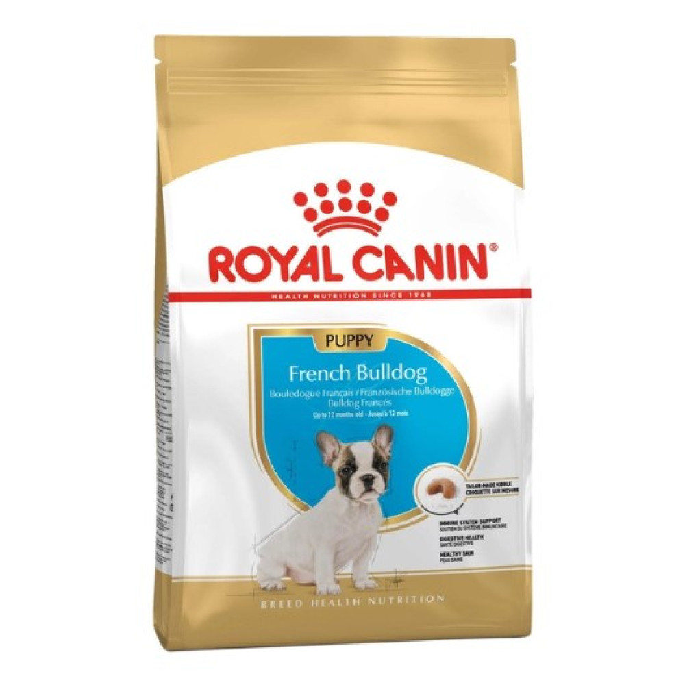 Сухий корм Royal Canin French Bulldog Puppy для цуценят породи французький бульдог від 2 до 12 міс.,1 кг