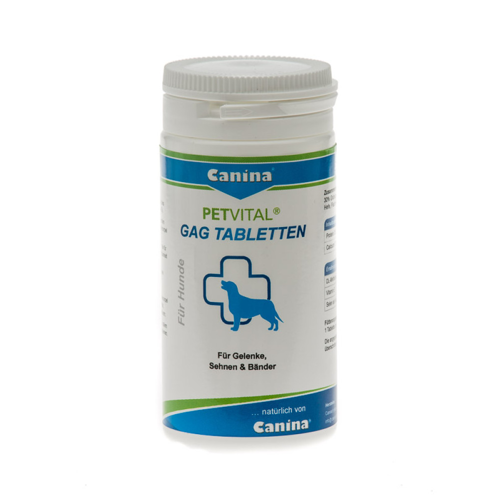 Глюкозамін з екстрактом мідій Canina Petvital GAG 90 таблеток