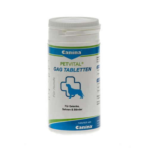 Глюкозамін з екстрактом мідій Canina Petvital GAG 90 таблеток