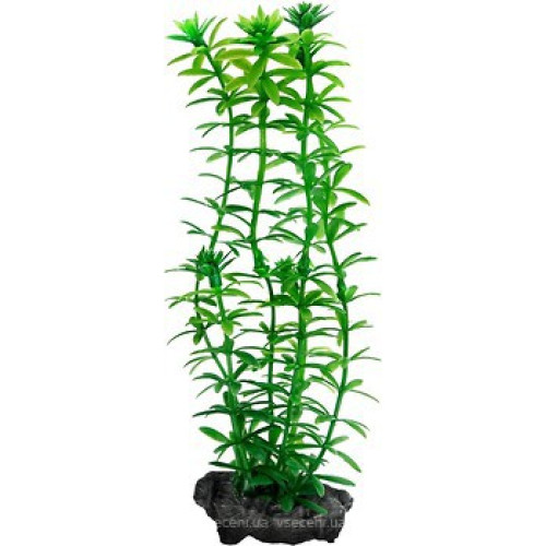 Искусственное растение для аквариума Tetra DecoArt Plantastics с утяжелителем Anacharis M 23 см 