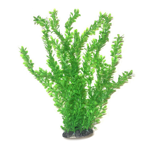 Искусственное растение для аквариума Aquatic Plants "Ludwigia" зеленое пышное 40 см