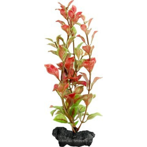 Искусственное растение для аквариума Tetra DecoArt Plantastics с утяжелителем Red Ludwigia M 23 см
