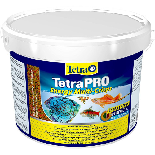 Корм TetraPRO Energy Multi-Crisps для акваріумних риб у чіпсах 10 л (2.1 кг)