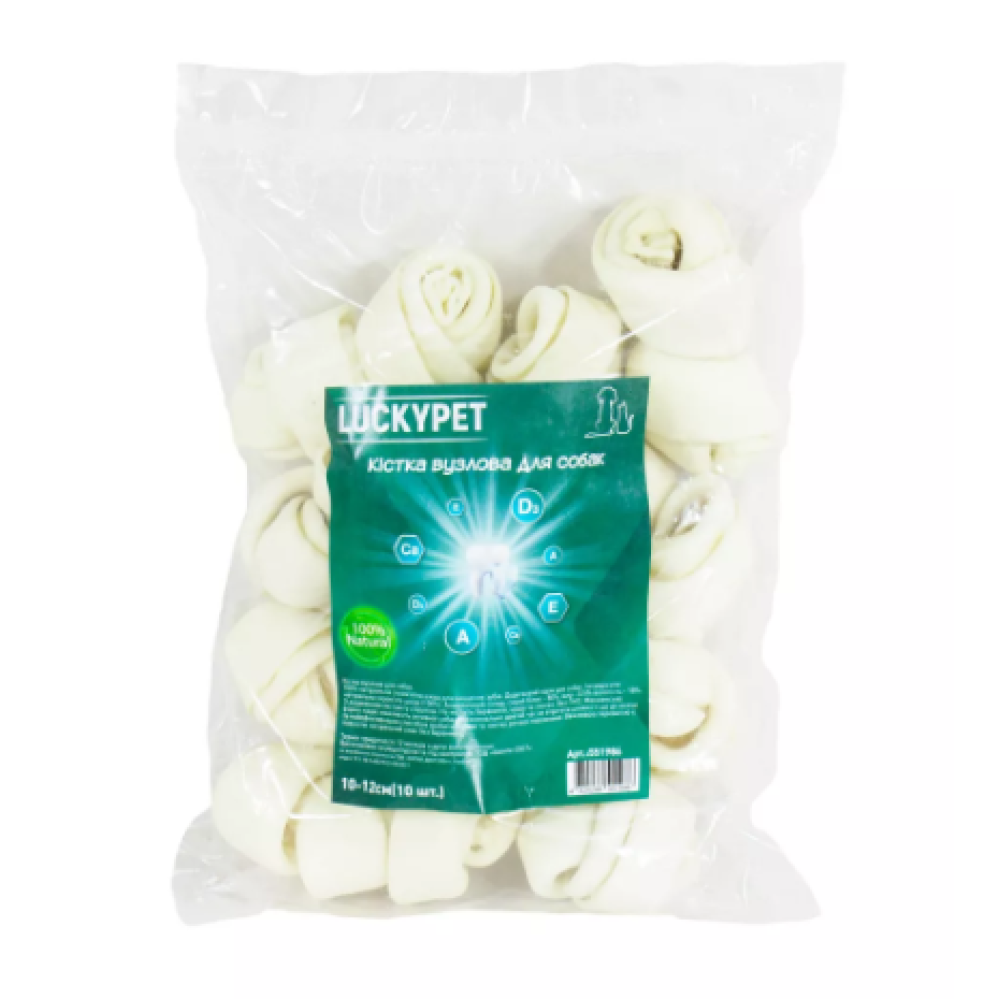 Кость узловая №5 Lucky Pet, 10-12 см, 10 шт  