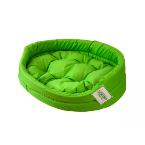 Лежак для собак та котів Зірка №1 "Luсky Pet", зелений, 35х45см