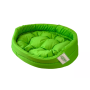 Лежак для собак и кошек Звезда №1 "Luсky Pet", зеленый, 35х45см
