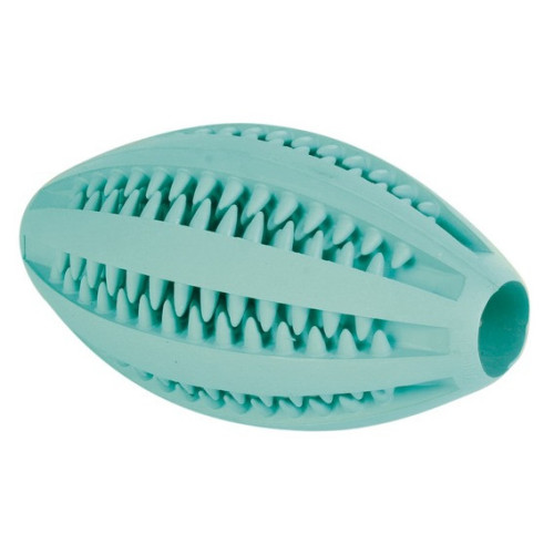 Trixie Mintfresh Мяч овальный для зубов резиновый, регби, 11,5см