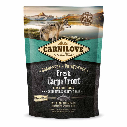 Сухой корм Carnilove Fresh Carp & Trout Dog Adult для взрослых собак 1.5 кг