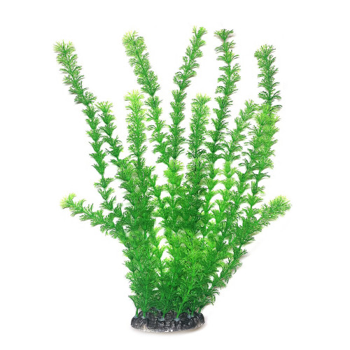 Искусственное растение для аквариума Aquatic Plants "Ambulia" зеленое пышное 40 см