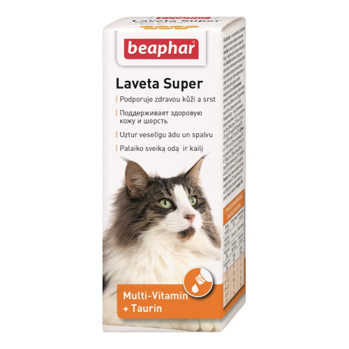 Витамины для взрослых кошек Beaphar Laveta Super For Cats 50 мл