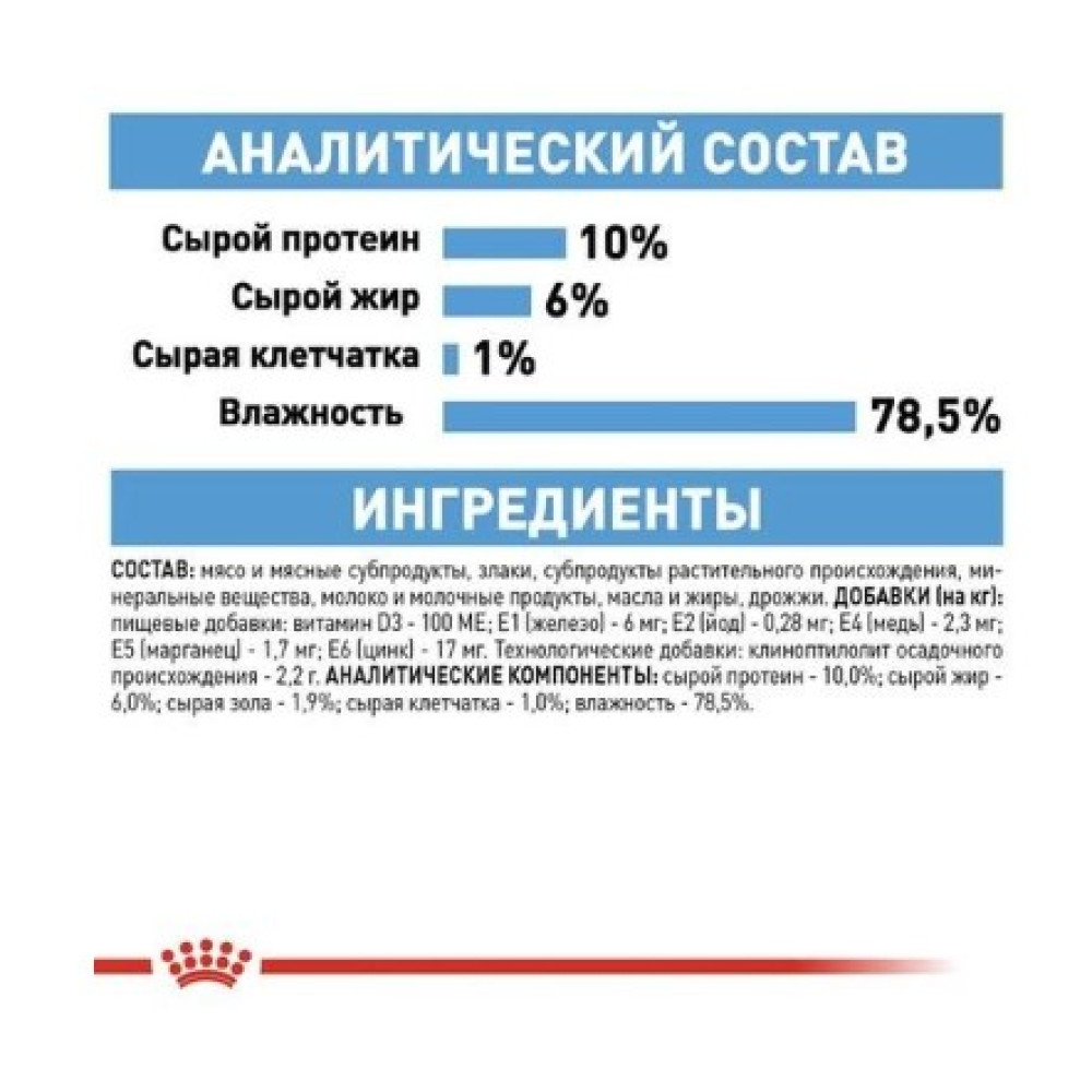 Влажный корм Royal Canin Starter Mousse Mother & Babydog для щенков от отъема до 2 месяцев (мусс), 195 г