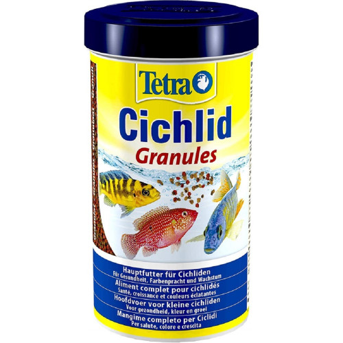 Корм для аквариумных рыб в гранулах Tetra Cichlid Granules 500 мл