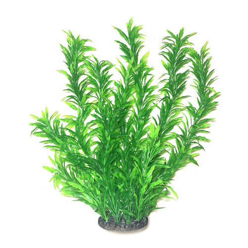 Штучна рослина для акваріума Aquatic Plants "Hygrophila corymbosa" зелена рясна 40 см