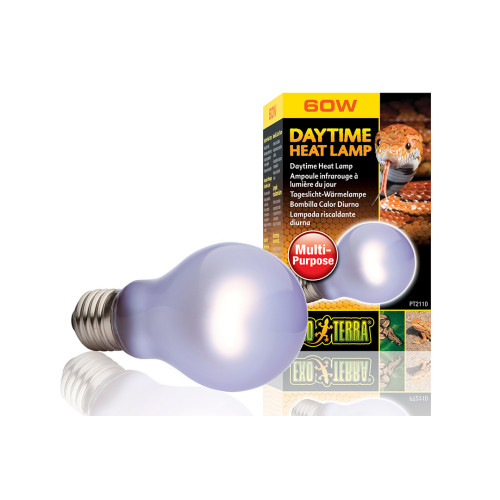 Лампа дневного света для рептилий Exo Terra Daytime Heat Lamp A19, 60 Вт