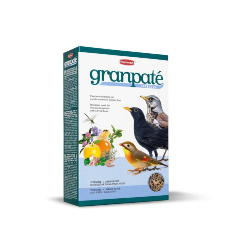Корм для плодо-насекомоядных птиц с узким клювом Padovan Granpatee Insectes 1 кг
