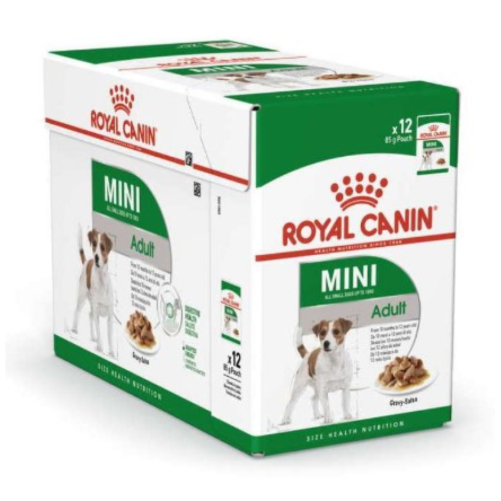 Влажный корм Royal Canin Mini Adult для взрослых собак мелких пород, 12х85 г