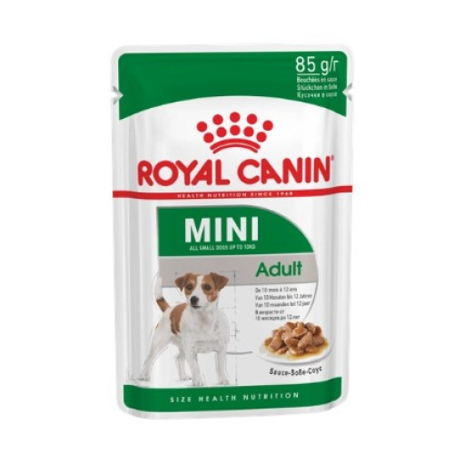 Влажный корм Royal Canin Mini Adult для взрослых собак мелких пород, 12х85 г