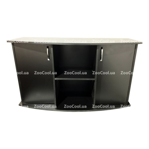 Підставка для акваріума ZooCool овальна 101x41x70 Чорна (З Дверем)