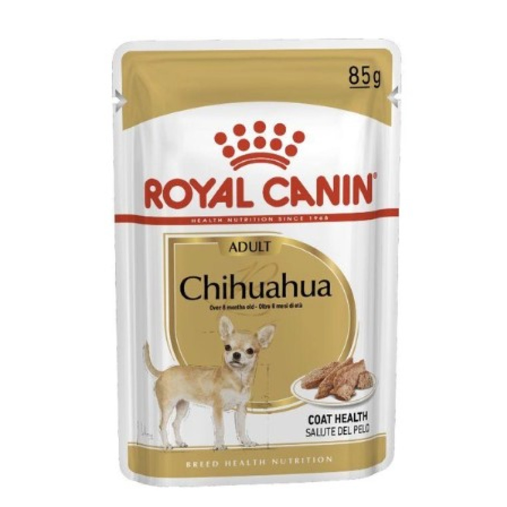 Влажный корм Royal Canin Chihuahua Adult для взрослых собак породы чихуахуа,12х85 г