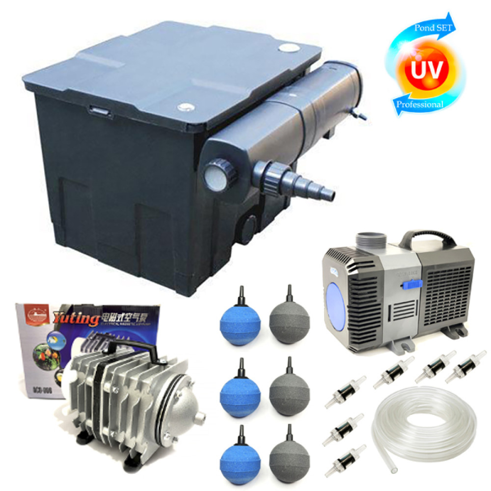 Набор для пруда SunSun Set CBF350 Full-UV18w до 12 000 л.