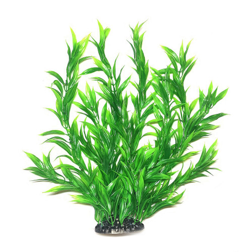 Искусственное растение для аквариума Aquatic Plants "Hygrophila" зеленое пышное 40 см