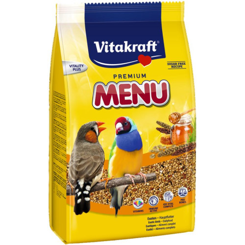 Корм для екзотичних птахів Vitakraft Menu Vital 500 (г)
