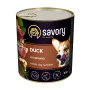 Влажный корм для собак Savory со вкусом утки 800 (г)