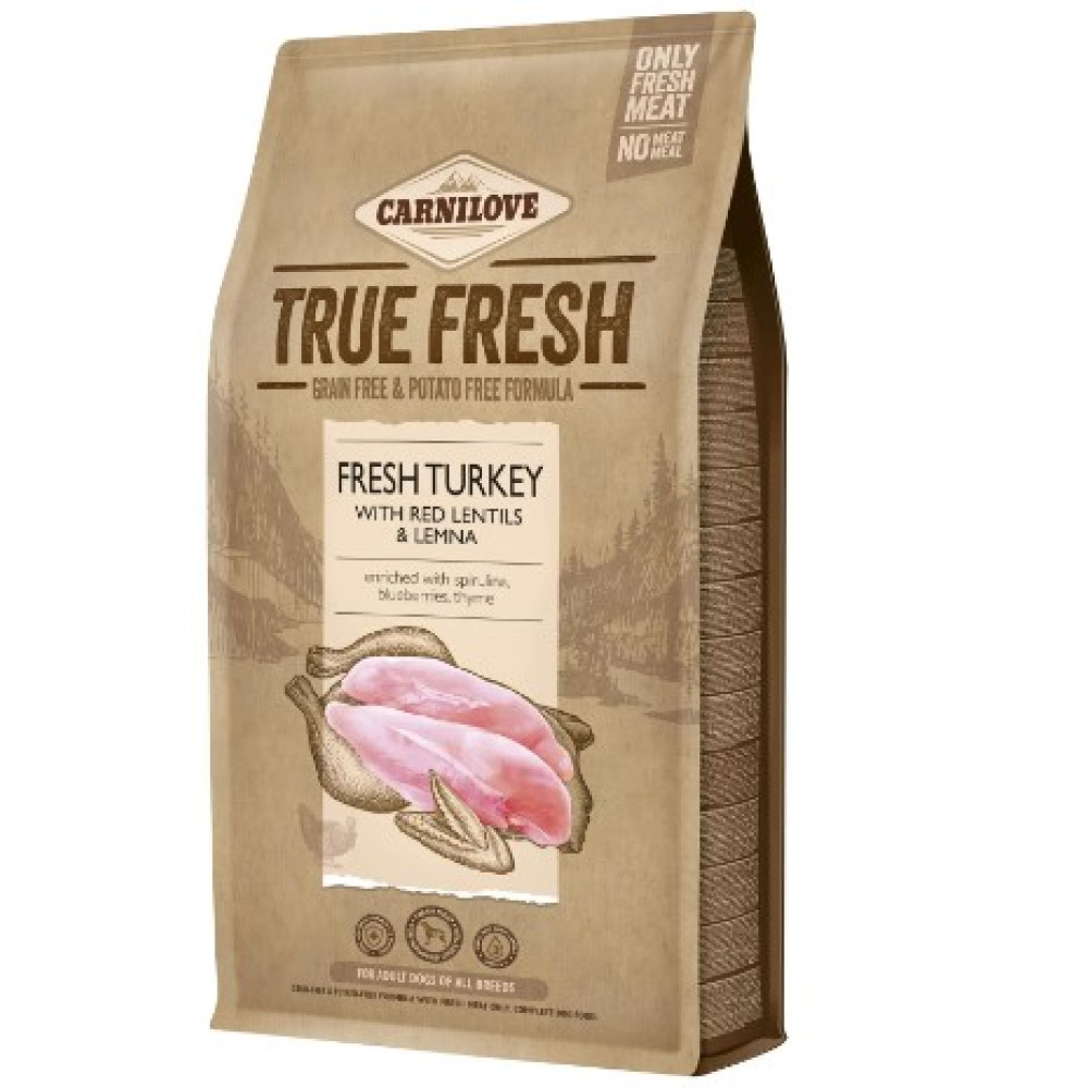 Сухий корм для дорослих собак усіх порід Carnilove True Fresh TURKEY for Adult dogs 11,4 кг (індичка)