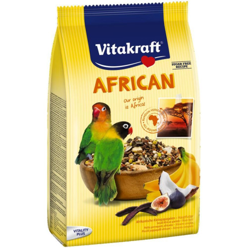 Корм для нерозлучників дрібних африканських папуг Vitakraft African 750г.