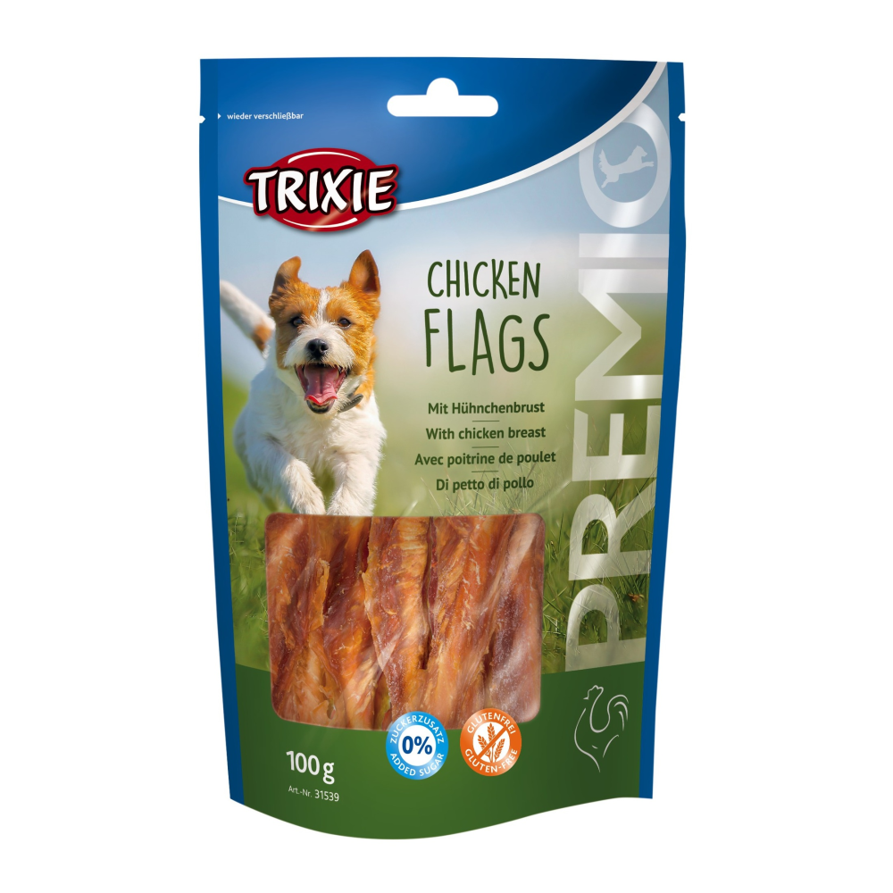 Лакомство для собак Trixie Premio Chicken Flags курица 100 г