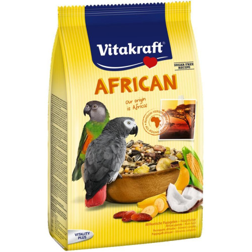 Корм для жако/африканских попугаев Vitakraft African 750г.