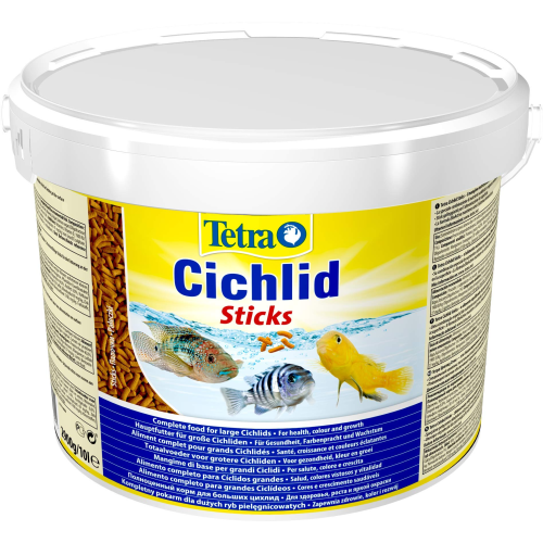 Корм для аквариумных рыб Tetra Cichlid Sticks в палочках 10 л (2.9 кг)